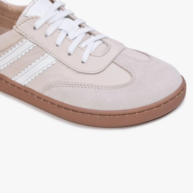 Barefoot damskie skórzane beżowe Kampolbuty.pl 503_BEZ (6).webp