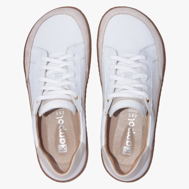 Minimalistyczne buty damskie barefoot skórzane białe 504_B (2).webp