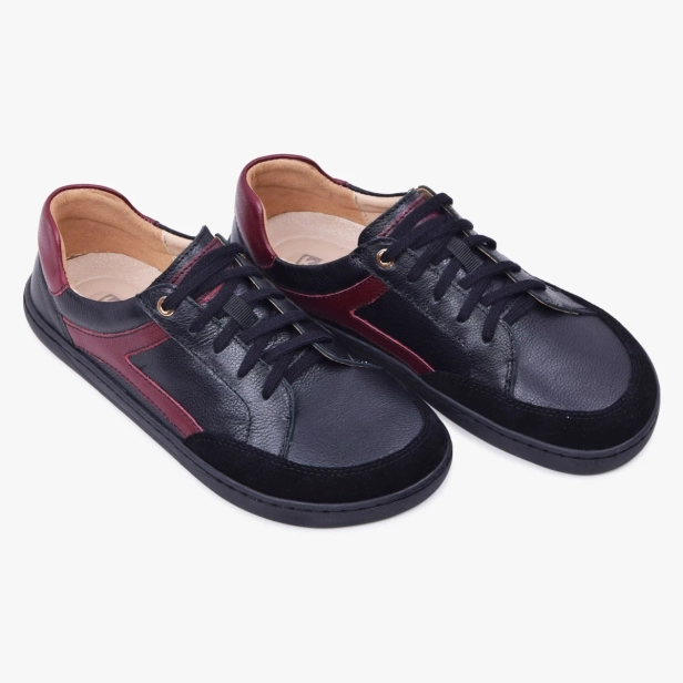 Buty barefoot skórzane damskie czarne Kampol 504_15 (6).webp