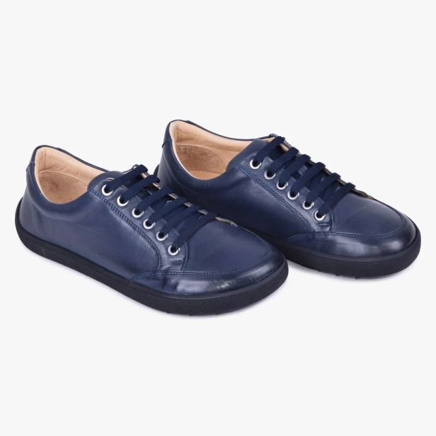 BUTY BAREFOOT SKÓRZANE DAMSKIE ELASTYCZNE GRANATOWE KAMPOL 014_DO (5).webp