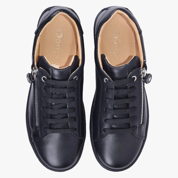 BUTY DAMSKIE SKÓRZANE Z SUWAKIEM CZARNE 010_BLK (4).webp