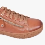 BUTY DAMSKIE SKÓRZANE Z SUWAKIEM BRĄZOWE KAMPOL 010_TAN (2).webp