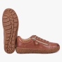 BUTY DAMSKIE SKÓRZANE Z SUWAKIEM BRĄZOWE KAMPOL 010_TAN (3).webp