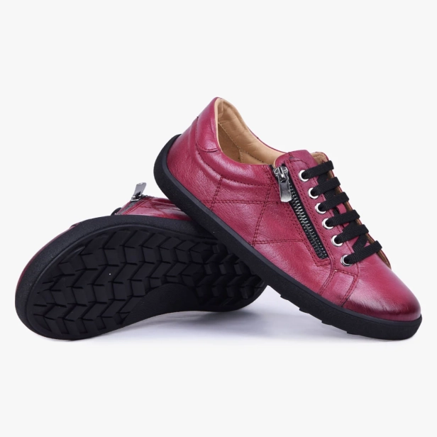 BAREFOOT BUTY DAMSKIE SKÓRZANE Z SUWAKIEM ZIELONE 013_ORION (2).webp