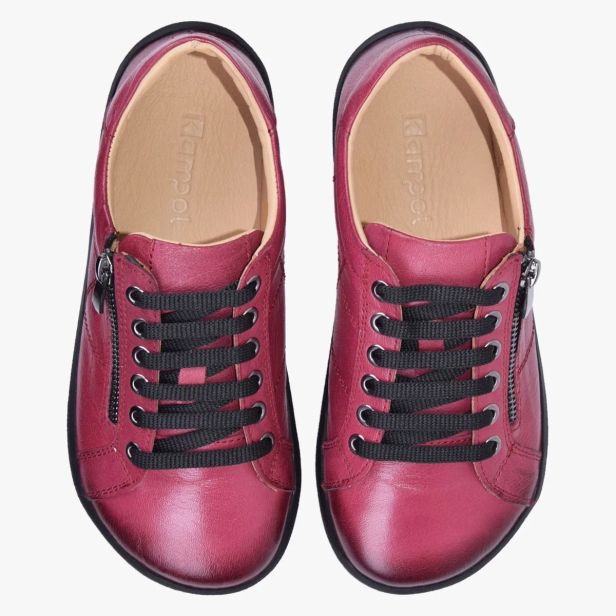 BAREFOOT BUTY DAMSKIE SKÓRZANE Z SUWAKIEM ZIELONE 013_ORION (5).webp