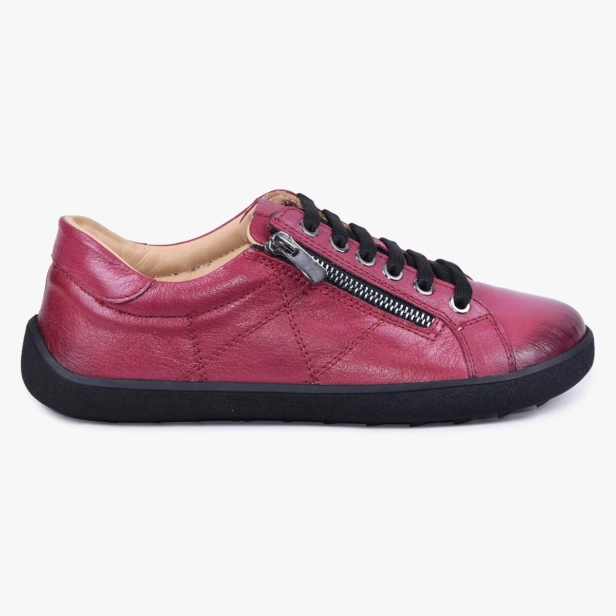 BAREFOOT BUTY DAMSKIE SKÓRZANE Z SUWAKIEM ZIELONE 013_ORION (8).webp