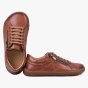 BAREFOOT BUTY DAMSKIE SKÓRZANE Z SUWAKIEM BRĄZOWE KAMPOL 013_TAN (3).webp