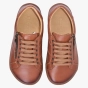 BAREFOOT BUTY DAMSKIE SKÓRZANE Z SUWAKIEM BRĄZOWE KAMPOL 013_TAN (5).webp