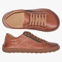 BAREFOOT BUTY DAMSKIE SKÓRZANE Z SUWAKIEM BRĄZOWE KAMPOL 013_TAN (6).webp