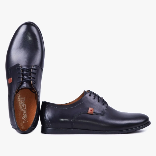 Buty wizytowe męskie skórzane czarne Kampol 326_15 (6).webp