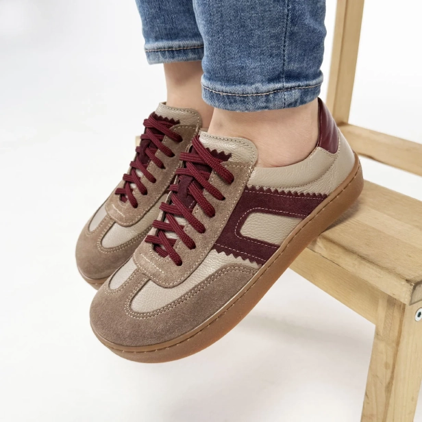 Buty damskie barefoot skorzane Kampol 506_TAUPE (1).webp