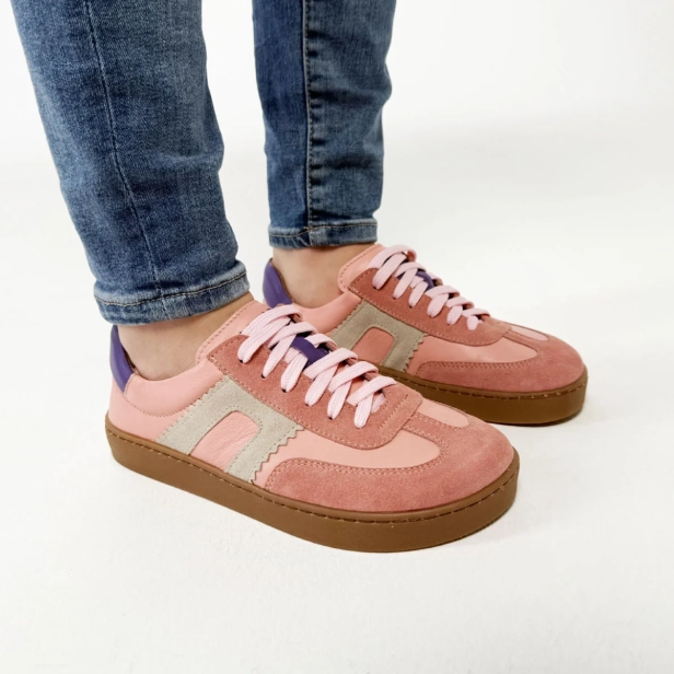 Buty skorzane barefoot rozowe Kampol 506_ROZ.webp