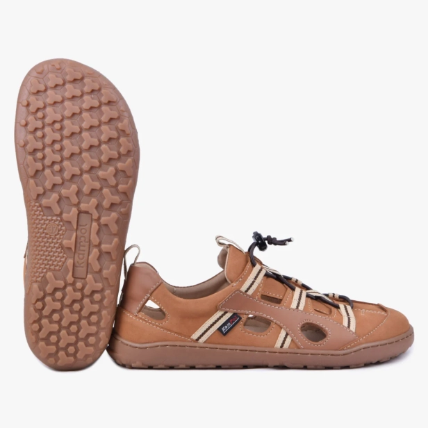 Sandały sportowe barefoot damskie skórzane Kampol 526_410_S (8).webp