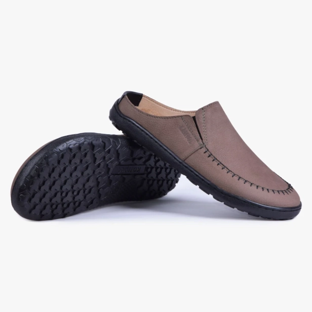 Szerokie klapki damskie barefoot oliwka Kampol 700_OL (6).webp