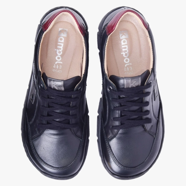 Szerokie buty damskie jak barefoot czarne Kampol 510_15 (5).webp