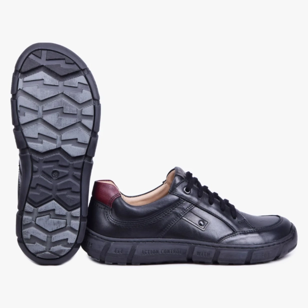 Szerokie buty damskie jak barefoot czarne Kampol 510_15 (7).webp
