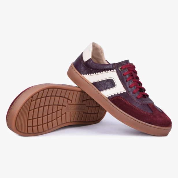 Barefoot buty damskie skórzane bordowe Kampol 506_17 (2).webp