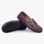 Mokasyny damskie skórzane barefoot bordowe kampol 510_vinegar (7).webp
