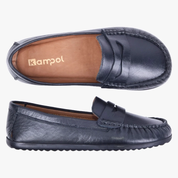 MOKASYNY DAMSKIE BAREFOOT SKÓRZANE CZARNE KAMPOL 510_BLK (1).webp