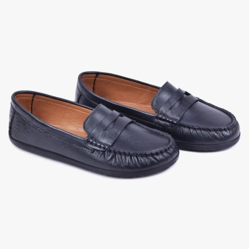 MOKASYNY DAMSKIE BAREFOOT SKÓRZANE CZARNE KAMPOL 510_BLK (4).webp