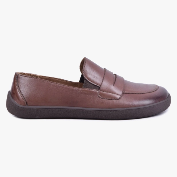 MOKASYNY DAMSKIE SKÓRZANE BAREFOOT SZEROKIE BRĄZOWE 043_AK (2).webp