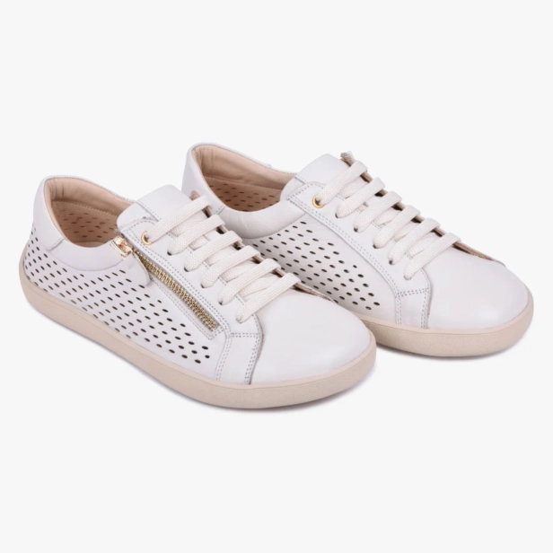 BAREFOOT BUTY DAMSKIE SKÓRZANE AŻUROWE NA LATO KREMOWE 051 (4).webp