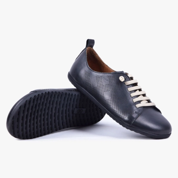 SKÓRZANE BUTY BAREFOOT DAMSKIE SZEROKIE CZARNE KAMPOL 501 BLK (4).webp