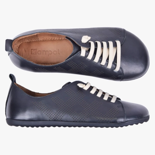 SKÓRZANE BUTY BAREFOOT DAMSKIE SZEROKIE CZARNE KAMPOL 501 BLK (7).webp