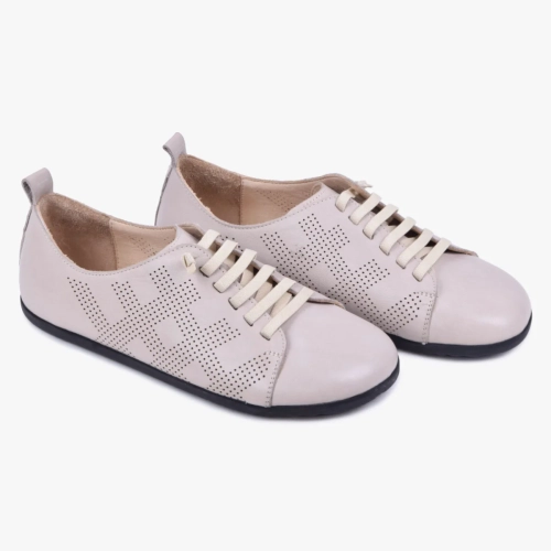 BAREFOOT BUTY DAMSKIE SKÓRZANE ELASTYCZNE BEŻOWE KAMPOL 501 SG (5).webp