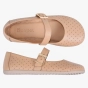 BALERINKI BAREFOOT DAMSKIE SKÓRZANE SZEROKIE BEŻOWE KAMPOL 504 (1).webp