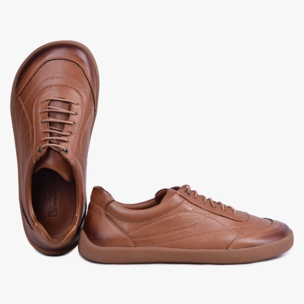 BUTY BAREFOOT DAMSKIE SKÓRZANE BRAZOWE SZEROKIE WYGODNE KAMPOL 080_TIGER (1).webp