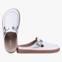 Klapki barefoot skórzane damskie białe medyczne szerokie Kampol 701_B (5).webp