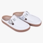 Klapki barefoot skórzane damskie białe medyczne szerokie Kampol 701_B (7).webp