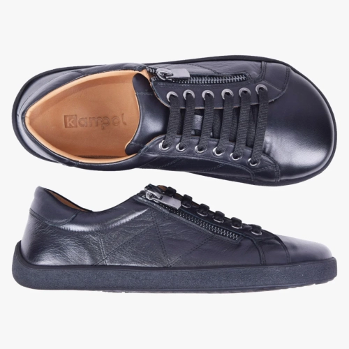 BUTY DAMSKIE BAREFOOT SKÓRZANE CZARNE KAMPOL 13_BLK (7).webp