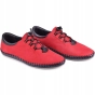 Buty męskie skórzane miękkie na lato czerwone wsuwane Kampol 337_39 (7).webp