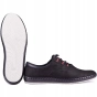 Buty na lato męskie czarne skórzane wsuwane Kampol 337_61 (2).webp