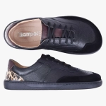 BAREFOOT BUTY DAMSKIE SKÓRZANE SZEROKIE CZARNE 500/3/P