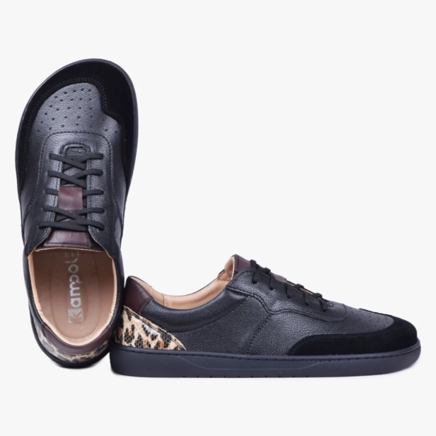 Barefoot buty damskie skórzane jesienne czarne Kampol 500_5_P (7).webp
