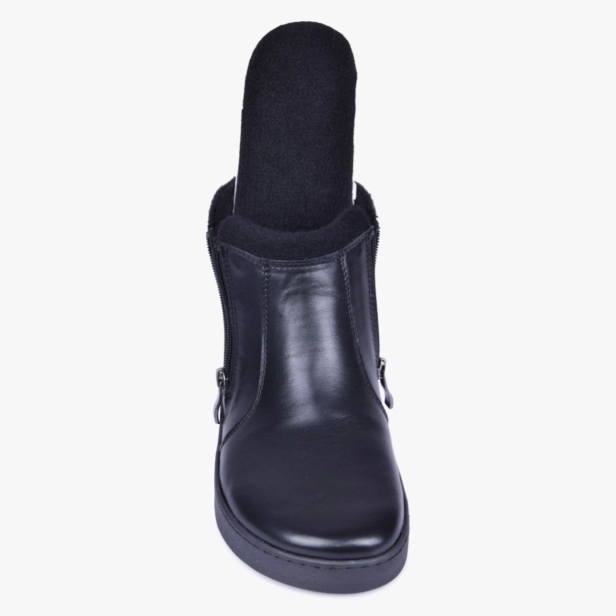 Buty zimowe barefoot trzewiki skórzane szerokie czarne Kampol 630_CZ (8).jpg