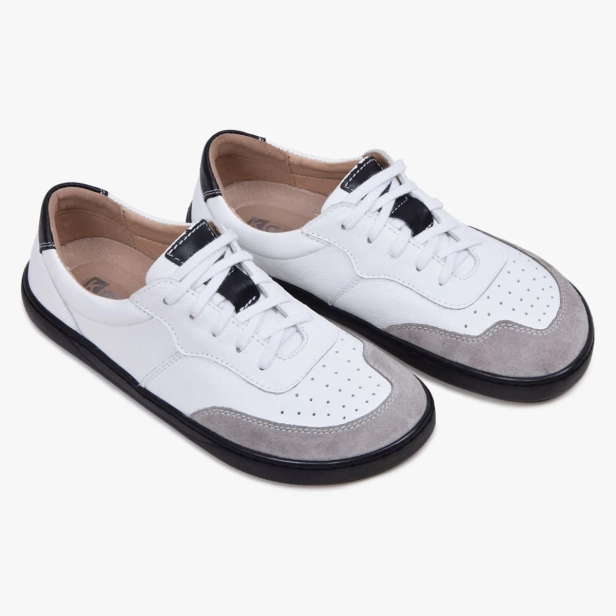 Buty barefoot damskie skórzane białe Kampolbuty.pl 500_BC (5).webp