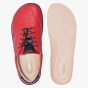 Buty minimalistyczne barefoot damskie skórzane czerwone Kampol (9).webp