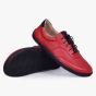 Buty minimalistyczne barefoot damskie skórzane czerwone Kampol (10).webp