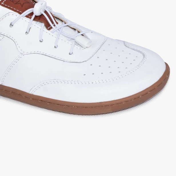 Buty damskie barefoot szerokie skórzane białe Kampol (6).webp